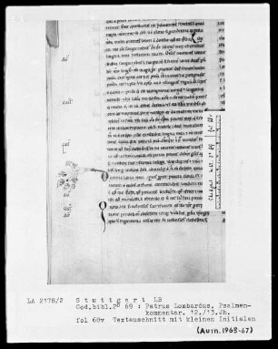 Petrus Lombardus, Commentarius in Psalmos —