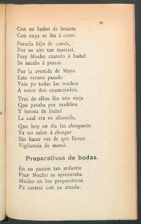 Preparativos de bodas.