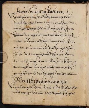 Weysser firnis zu machen