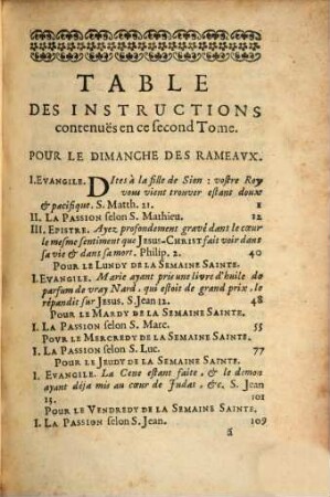 Instructions Chrestiennes Sur Les Mysteres De Nostre Seigneur Jesus-Christ, Sur Les Principales Festes De L'Année, 2