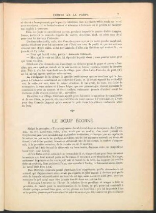 Le bœuf écorné