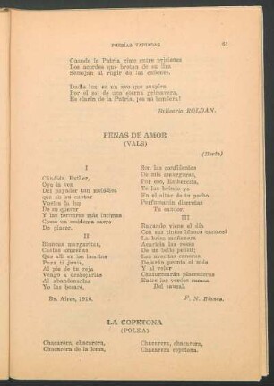 La copetona : (Polka)