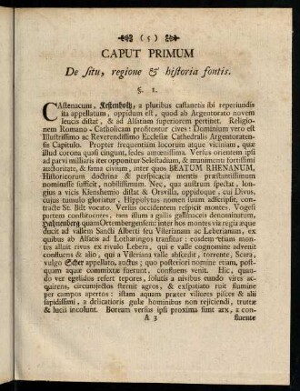 5-21, Caput Primum - Caput Secundum