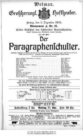 Der Paragraphenschuster