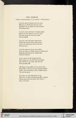 The Mirror [poem]
