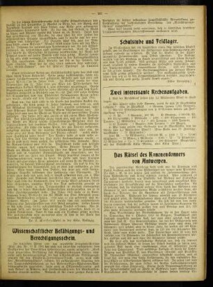 Wissenschaftlicher Befähigungs- und Berechtigungsschein