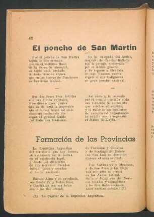 Formación de las Provincias