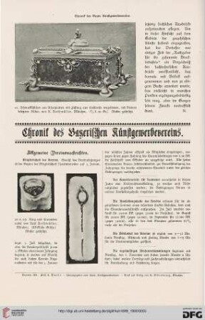 Chronik des Bayerischen Kunstgewerbevereins