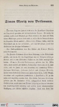 Simon Moritz von Bethmann