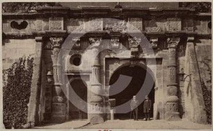 Portal des Schlosses Liegnitz von S