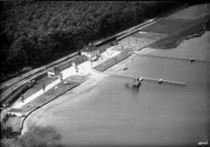 Wermsdorf (b. Dahlen), Freibad Horstsee