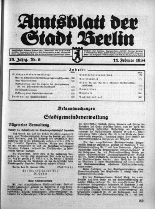 1934,6: Nr. 6, 11. Februar 1934