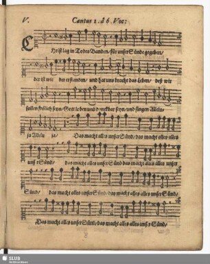 V. Christ lag in Todes Banden.