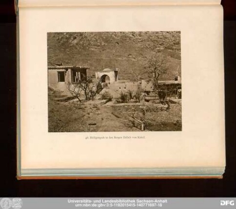 46. Heiligengrab in den Bergen südlich von Kabul.