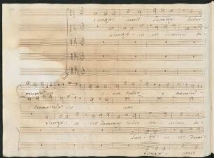 Sanctificavit Dominus; V (5); d-Moll