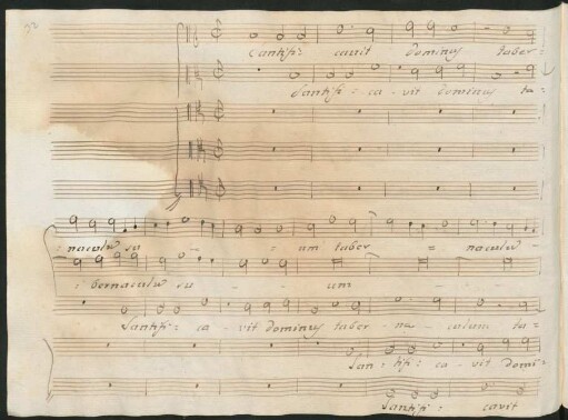 Sanctificavit Dominus; V (5); d-Moll