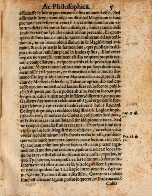Libra astronomica ac philosophica qua Galilaei opiniones de cometis ... examinantur