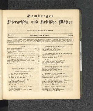 No. 17. 1. März 1854