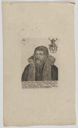 Bildnis des Heinricus Goldbeck