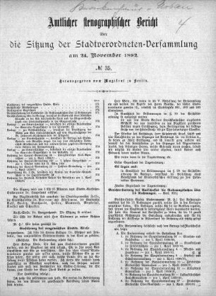 No. 35, 24. November 1892