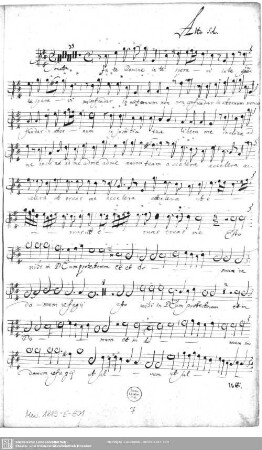 Alto solo