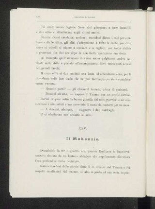 XXV. Il Makenzie.