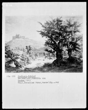 Marburg, ehemaliges Landgrafenschloss und Umgebung