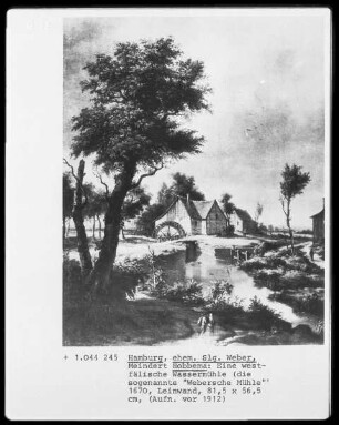 Westfälische Wassermühle (sog. "Webersche Mühle")