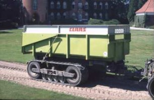 Fotografie: Transportgerät, Muldenkipper, Gummiraupenlaufwerk
