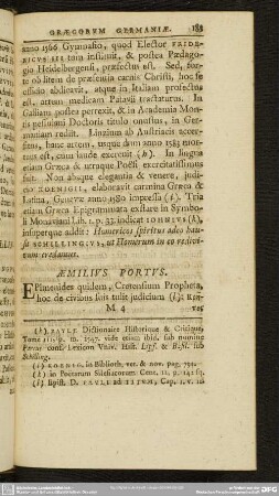 Aemilius Portus