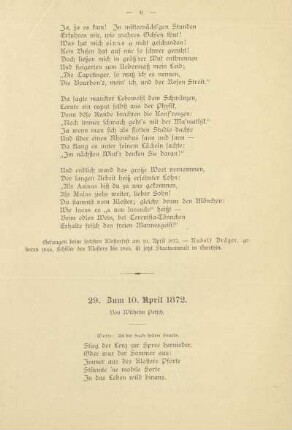29. Zum 10. April 1872