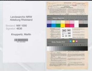 Entnazifizierung Martin Knuppertz, geb. 10.11.1898 ()