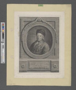 Christian Gottlob Frege, nat. d. 21. Nov. 1715. denat. d. 20. Maii 1781.