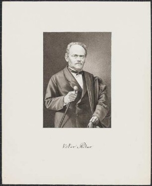 Icones Professorum Marpurgensium — Bildnis des Victor Ferdinand Platner (1822-1888)