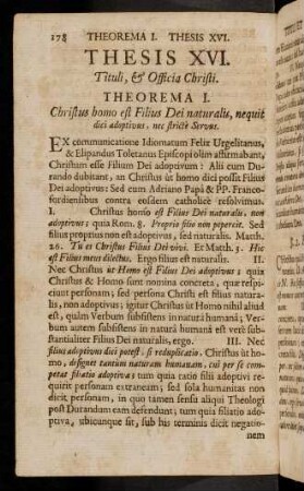 178-190, Thesis XVI