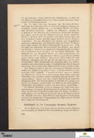 Großkämpfe bei der Heeresgruppe Kronprinz Rupprecht