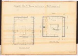Reichsluftfahrtministerium, Berlin: Tresorräume L4, Q3R: Grundrisse