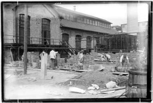 Bau Me 228 Werkstatt und Lager