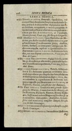 Lexica Medica