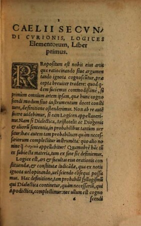 Logices Elementorum : libri 4