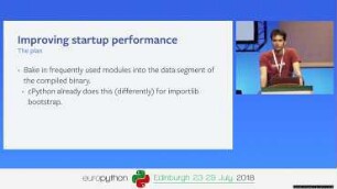 Faster Python startup
