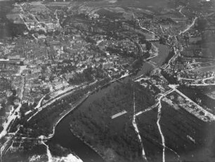 Jena, Saale und Camsdorfer Brücke