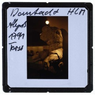 Unbekannt, Torso vom Belvedere : Abguß von 1791