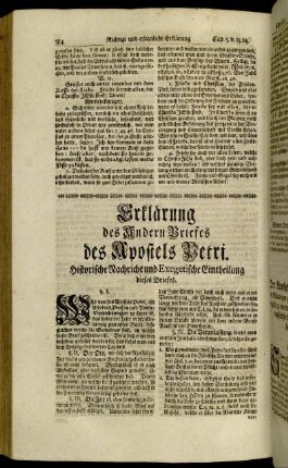 Erklärung des Andern Briefes des Apostels Petri