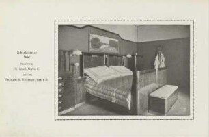 Schlafzimmer. Detail