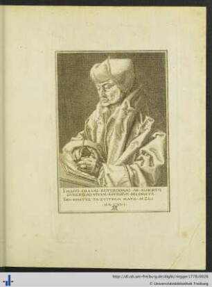 Porträts Erasmus, Ottmar Nachtigall, Lorichius, Jakob Mock, Isaak Volmar.