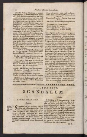 180-188, Titulus CXXX. Scandalum.