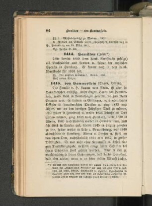 1414. Hamilton (John *).