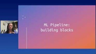 We build a ML pipeline after we deploy