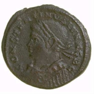 Münze, Follis, 327 - 328